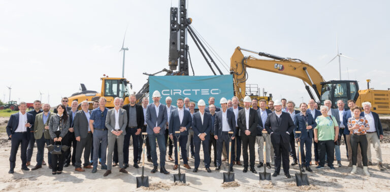 Circtec bouwt de grootste autobandenrecyclingfabriek ter wereld in Groningen
